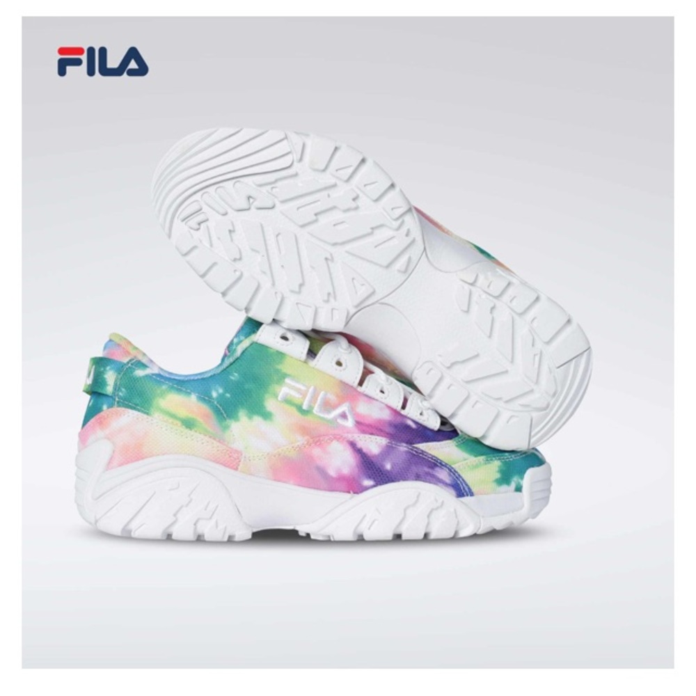 Fila Tie Dye Provenance x Fixture Sneakers BNIB - Picture 10 of 16